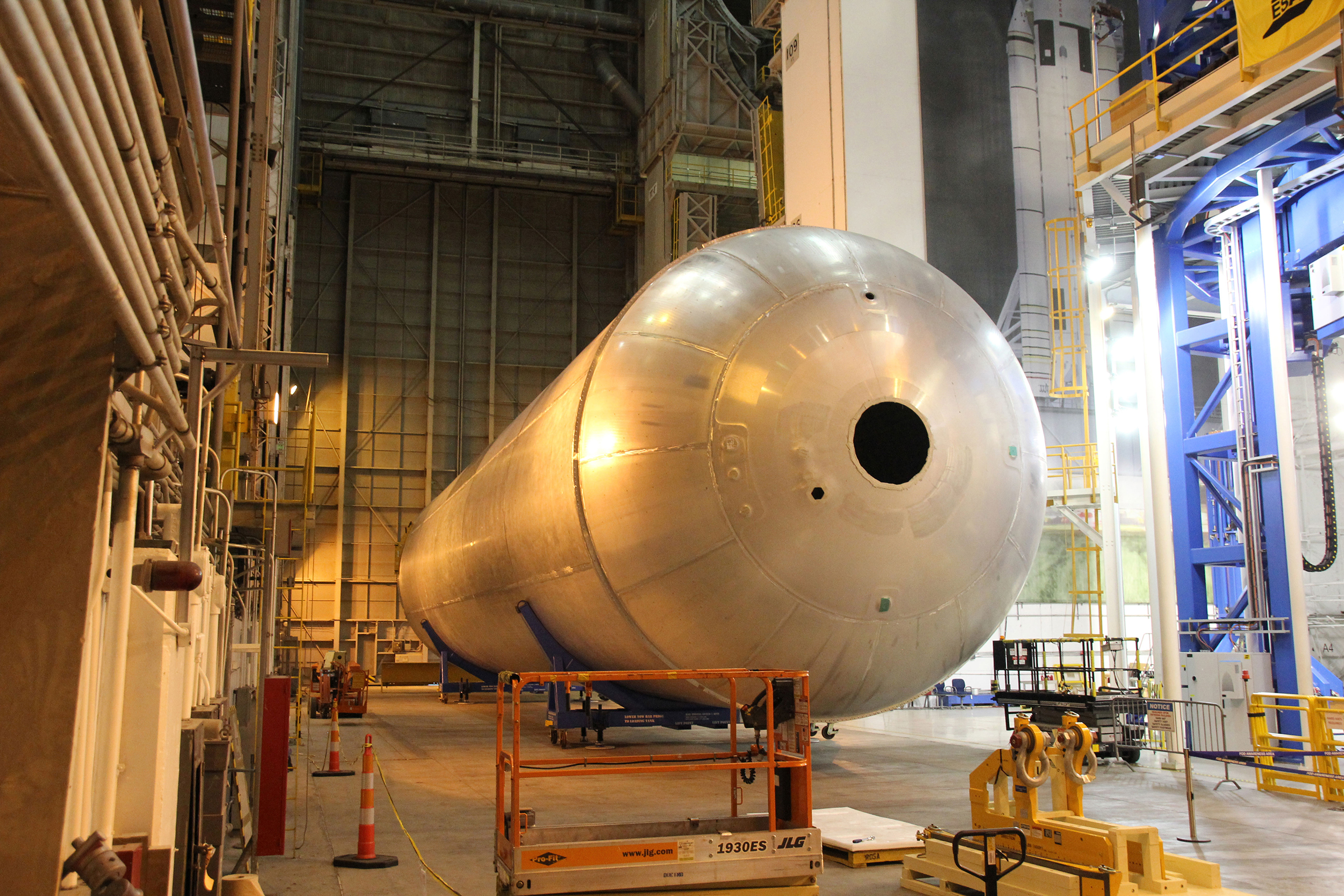 Constructing a new ride NASA’s deep space rocket takes shape in New